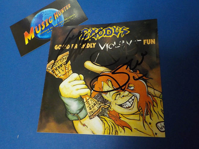 EXODUS - GOOD FRIENDLY VIOLENT FUN BOOKLET NIMMAREILLA