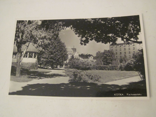 VANHA Postikortti Kotka 1950-l Alkup.Mallikappale