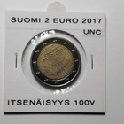 Suomi 2 euro 2017 unc Suomi 100v - pikkukuva 1