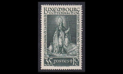Luxemburg 309 ** Pyhä Willibrord 35 + 10 C (1938)
