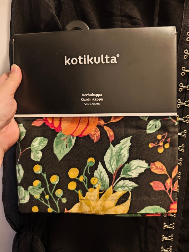 Kurpitsa pumpkin kappaverho uusi Halloween