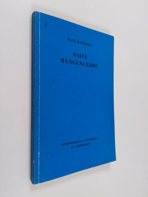 Paul R. Halmos : Naive mengenlehre