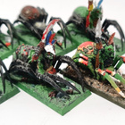 WHFB - 8kpl Forest Goblin Spider Riders [F69] - pikkukuva 2