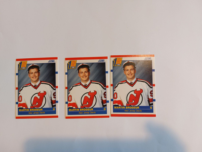 1990-91 Score #439 Martin Brodeur RC (3kpl)