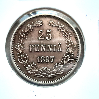 25 penniä 1897 SNY 279