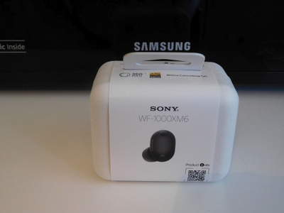 Sony WF-1000XM6 langattomat vastamelunappikuulokkeet, musta