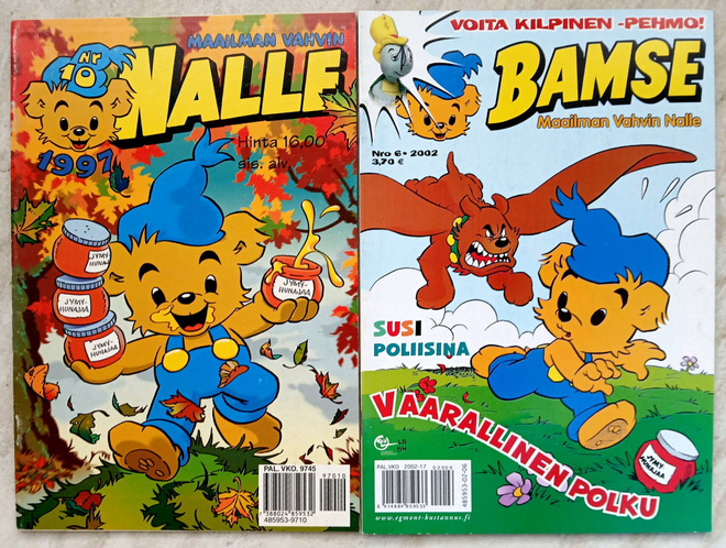 2 x Maailman vahvin nalle  , lukematon