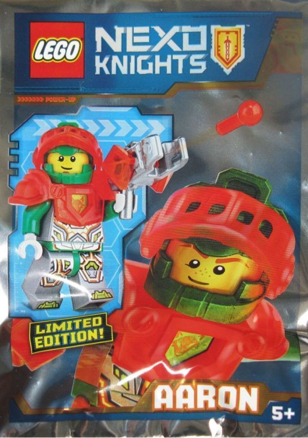 Lego Figuuri - Nexo Knights Aaron ( Limited edition )