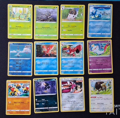 Pokemon kortit 12kpl (#36 Battle Styles)