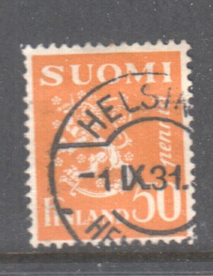 M30 50p keltainen llo leimalla