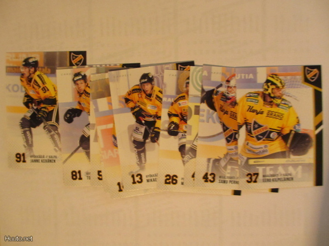 Cardset 2014-15 KALPA 229-240 teamset