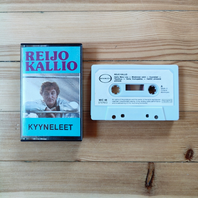 Reijo Kallio - Kyyneleet c-kasetti