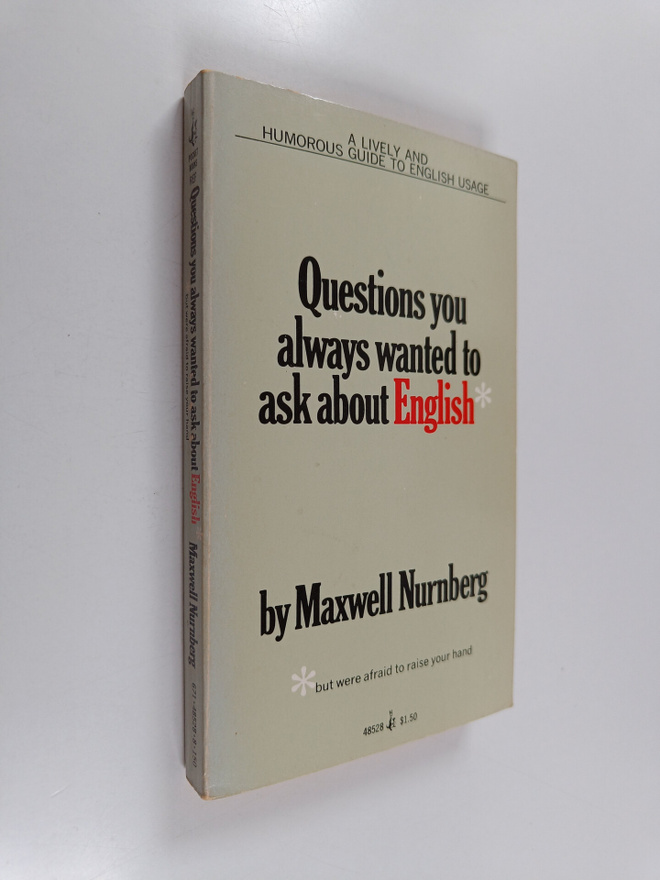 Maxwell W. Nurnberg : Questions You Always Wanted to Ask ...