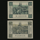 Saksa Notgeld 10, 25 Pfg, Oelsnitz 1918 - pikkukuva 2