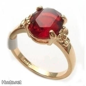18a .. 18k Kulta Swarovski Austrian Crystal .. Sormus