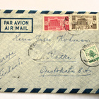 1954 Libanon lentopostikuori Kotkaan - pikkukuva 1