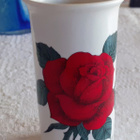 Arabia, Esteri Tomula, Botanica, Rosa baccara, maljakko - pikkukuva 1