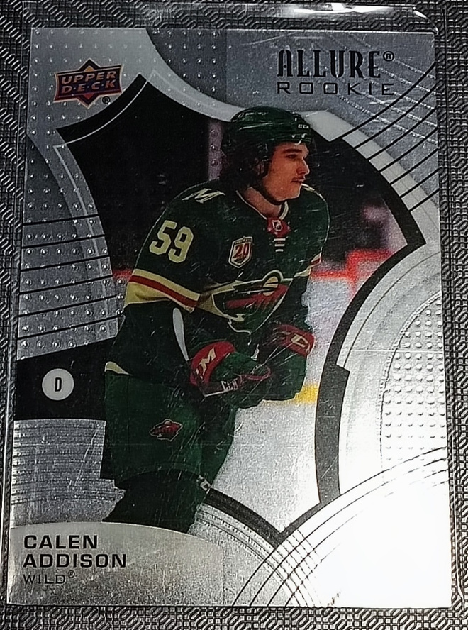 2021-22 Upper Deck Allure Rookie Calen Addison RC #133