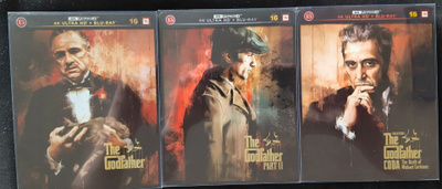 The Godfather 4K steelbook trilogia