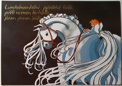 Leku Sulkanen - Enkeli valkean hevosen selässä