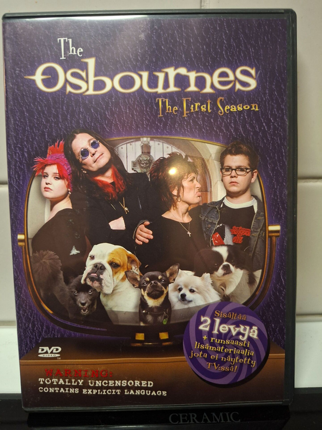The Osbournes Kausi 1 DVD