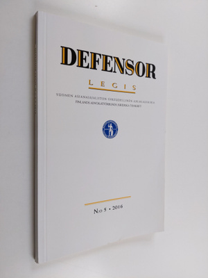 Defensor legis 5/2016