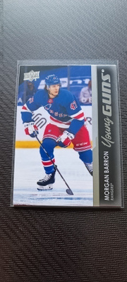 2021-22 Upper Deck Series 1 Morgan Barron Young Guns #215