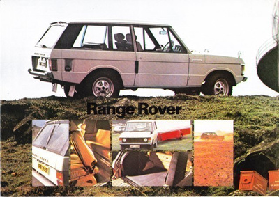 Range Rover -esite, 1979