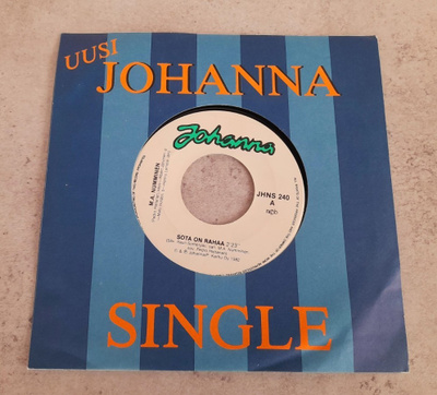 M.A. NUMMINEN Sota on rahaa/Oh Susanna! JHNS 240 1982 Suomi