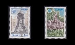 Ranska 2098-9w ** Europa monumentteja (1978)