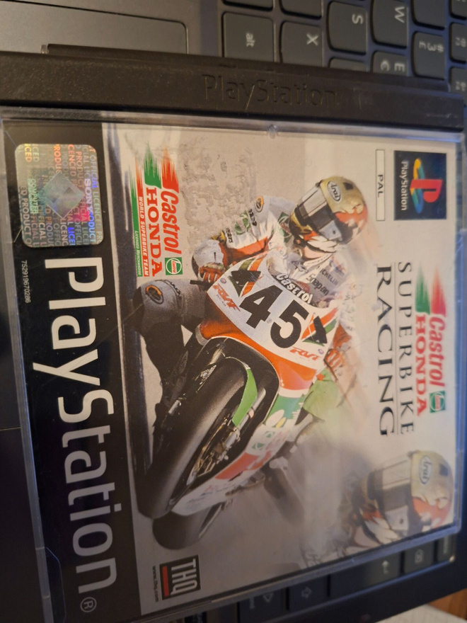 PS1 Castrol Honda Superbike Racing CIB