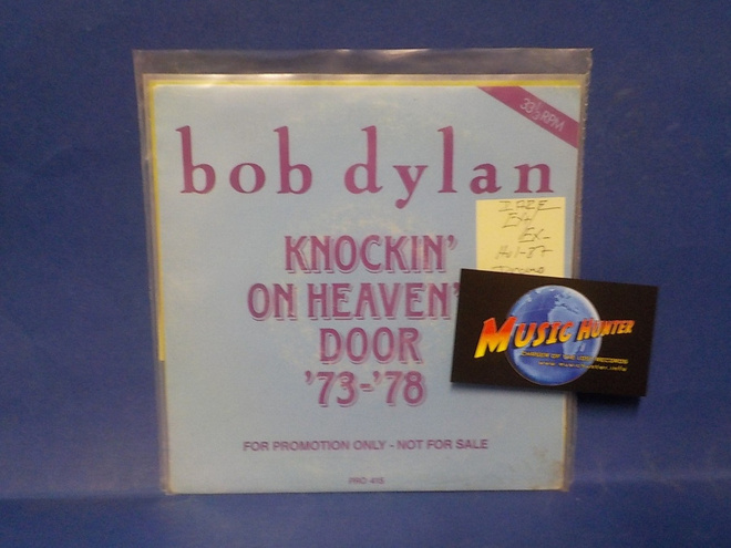 BOB DYLAN - KNOCKIN ON HEAVENS DOOR RARE EX+/EX- HOL -87 7"