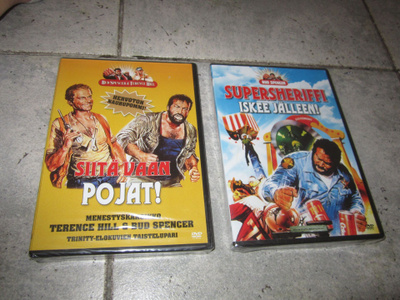 SIITÄ VAAN POJAT & SUPERSHERIFFI ISKEE JÄLLEEN- AVAAMATTOMAT