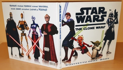 Star Wars the Clone Wars (kuvitettu opas)