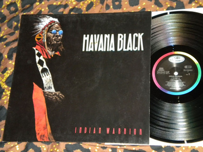 HAVANA BLACK - Indian Warrior - LP 1989 EX-