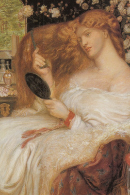 Dante Rossetti: Lilith (taittokortti)