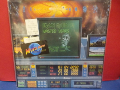 IRON MAIDEN - WASTED YEARS EU -86 M-/EX- LP