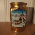 Vintage kahvipurkki, neljä vuodenaikaa - pikkukuva 1