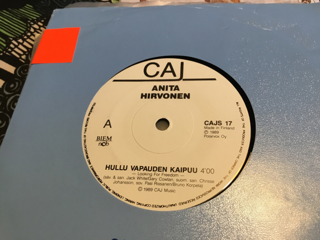 Anita Hirvonen Hullu vapauden kaipuu single ps