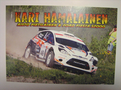 Ford rallikortti 38: Ford Fiesta - Kari Hämäläinen