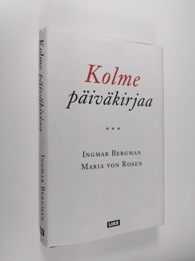 Ingmar Bergman : Kolme päiväkirjaa