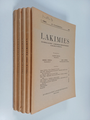 Lakimies : Suomalaisen lakimiesyhdistyksen aikakauskirja ...