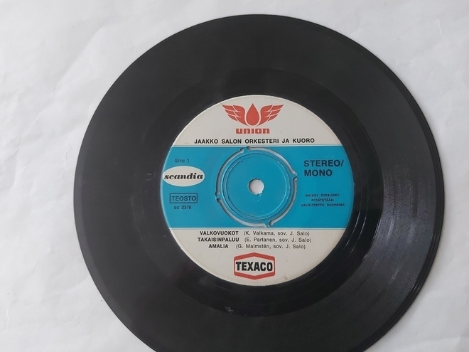 JAAKKO SALON ORKESTERI JA KUORO 7 " EP ( UNION )