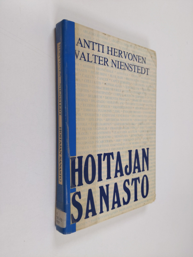 Antti Hervonen : Hoitajan sanasto