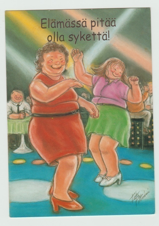 Terho Peltoniemi : " Elämässä pitää olla sykettä "  (R)