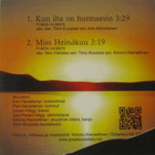 Sauli Kreivi • Hurmaava Ílta CDr-Single - pikkukuva 2