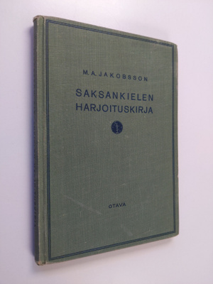M. A. Jakobsson : Saksankielen harjoituskirja