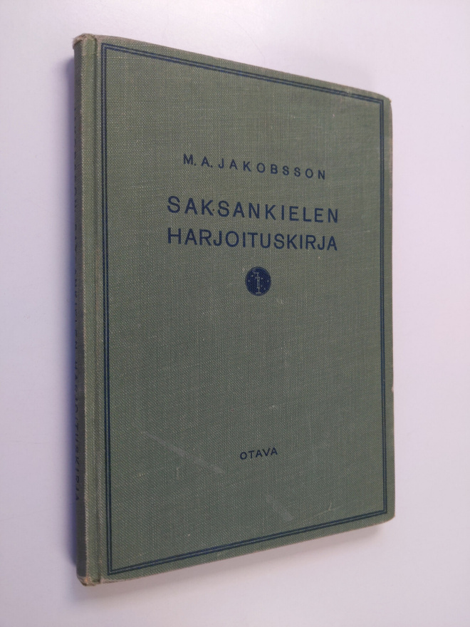 M. A. Jakobsson : Saksankielen harjoituskirja