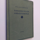 M. A. Jakobsson : Saksankielen harjoituskirja - pikkukuva 1