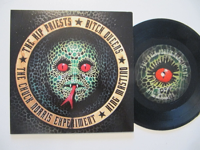 The Chuck Norris Experiment  Alice Cooper 7" sinkku Musta